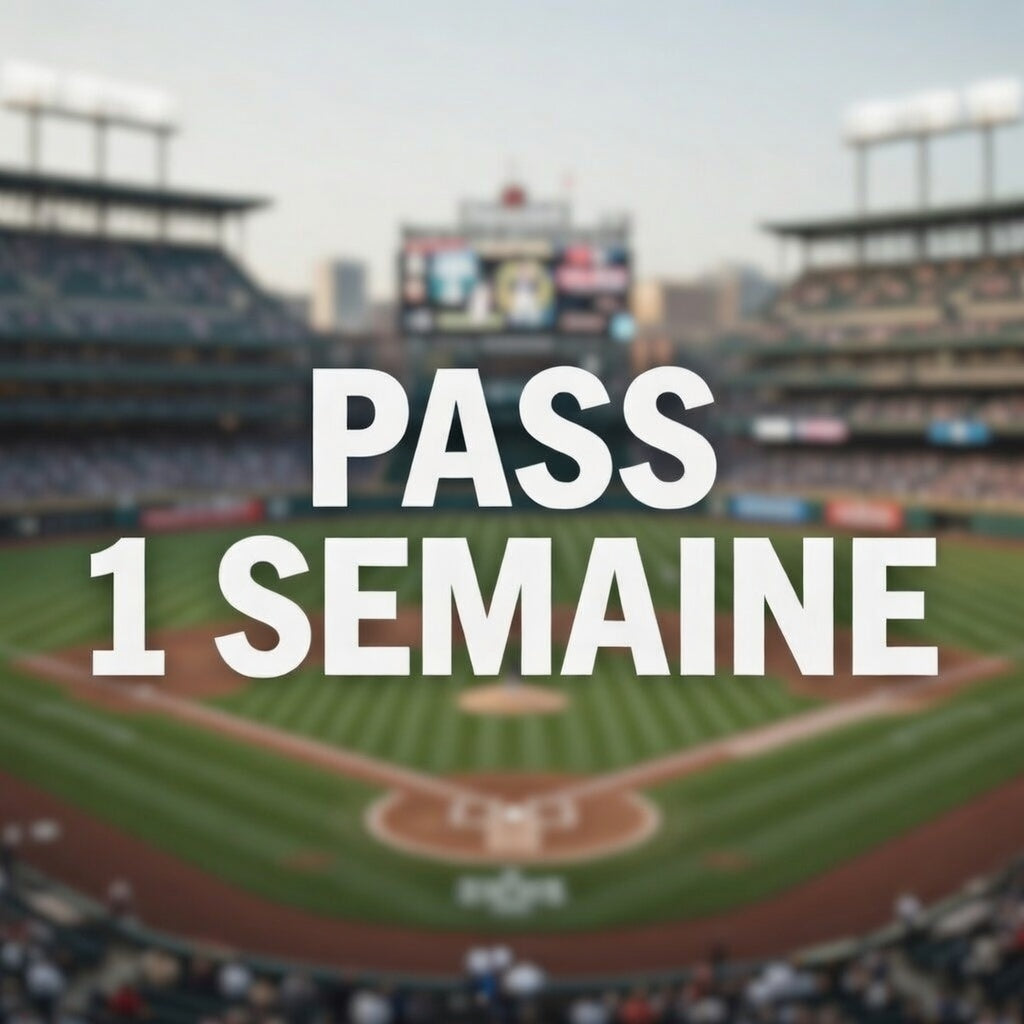 1 SEMAINE | Pass MLB